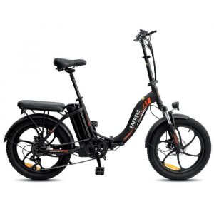 20" Vélo électrique Pliant de ville FAREES F20 Vélo Électrique Fat Tire Noir