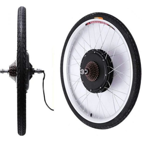 26" 800W Kit de conversion de moteur de roue arrière électrique pour vélo électrique