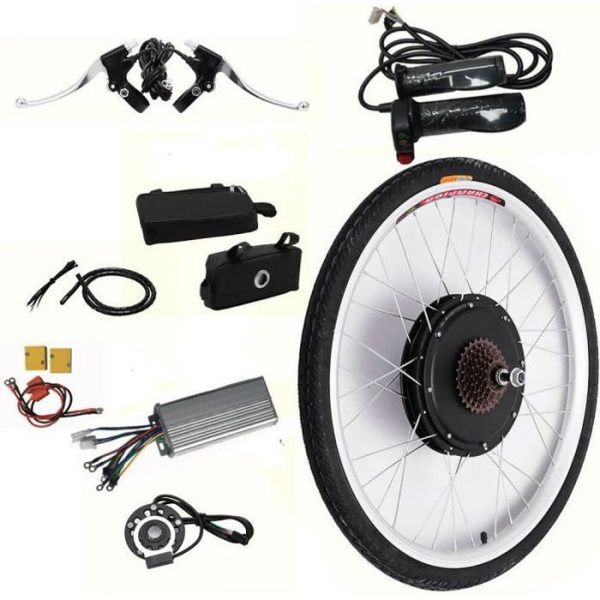 36V 250W 26 pouces Kit de conversion de vélo électrique Kit de conversion de vélo électrique roue arrière