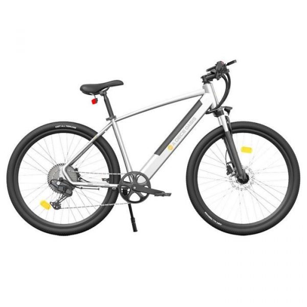 ADO D30 VTT Vélo Électrique 250W Moteur Max Vitesse 25km/H 36V 10,4Ah 90km Max Plage - Argent