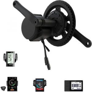 Bafang Moteur BBS02B BBS02 750W 48V avec écran LCD TFT Pédalier Moteur D'entraînement Kit de Conversion de Vélo électrique C965 Disp