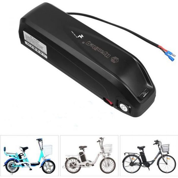 Batterie E-bike Akku 36V 15.6Ah 561W pour vélo électrique batterie rechargeable Li-ion avec port USB noir