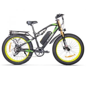 CYSUM M900 Vélo Électrique Fat Tire 26*4.0" 48V 1000W Moteur Brushless 17Ah Batterie Amovible pour Gamme 50-70