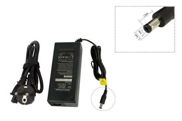 Chargeur 36V pour E-Plus Breeze 26 pouces dames, batterie de vélo électrique, Connecteur 5,50 x 2,10 mm