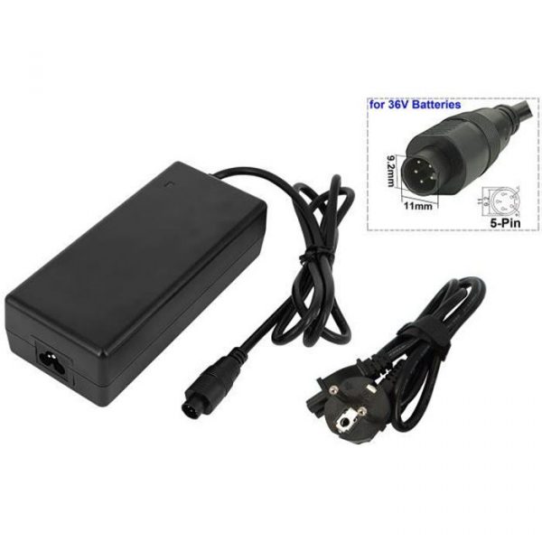 Chargeur 36V pour vélo électrique Gitane Organ E-Central, Gitane E-Verso 2016-2018 ANS