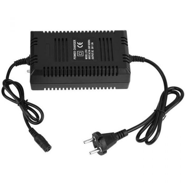Chargeur de batterie au plomb, Connecteur électrique d'UE de broche de vélo de chargeur de batterie acide de plomb 36V EU-XLS
