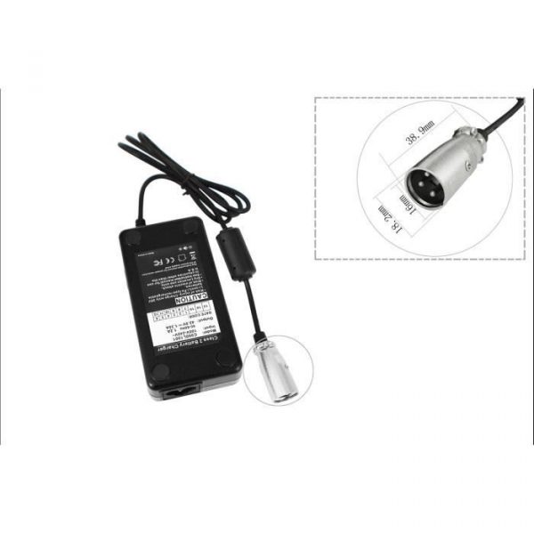 Chargeur de vélo électrique 36V 1,35A SWEMO SW100 SW200 SC100 SC200 SW2601