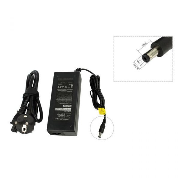 Chargeur de vélo électrique 36V smartEC Camp Mini, 42V (sortie), 2.0A (courant de sortie)