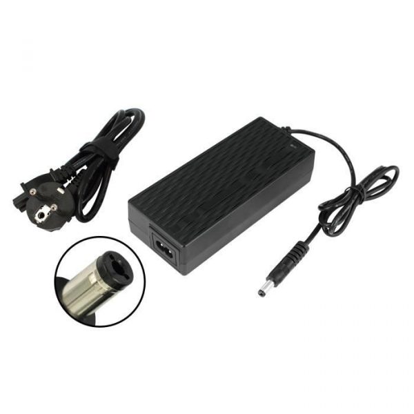 Chargeur de vélo électrique (42 V, pour batteries 36 V, également Makadam : E-Pocket, Cycoo : Velo PLIANT 20", FEU Vert Soho, 2,0 A)