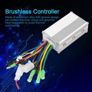 ContrôLeur De Moteur Sans Brosse De 36V 48V 350W, ContrôLeur De Vitesse De Brosse De Moteur D'E-VéLo De Scooter éLectrique De