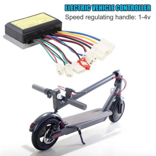 Contrôleur brossé de vélo électrique 24V 250W, pièces en alliage d'aluminium pour Scooter et vélo électrique, petit dauphin, con