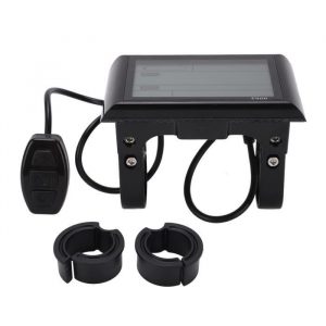 Dilwe Panneau d'affichage LCD pour vélo électrique 36V 48V vélo électrique LCD S900 panneau de commande d'affichage compteur