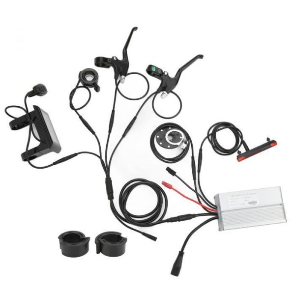 Dioche Contrôleur de vélo électrique 36V 48V Contrôleur de moteur de vélo électrique 36/48V 30A 1000W avec affichage S900