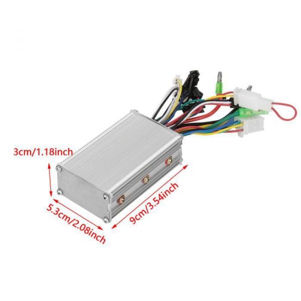 Dioche Dispositif de commande de moteur Contrôleur de moteur sans balais 36V / 48V 250W pour scooter de vélo électrique