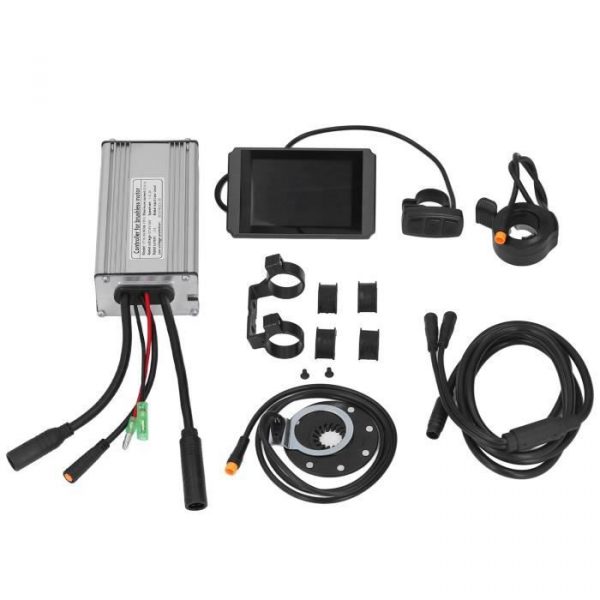 EJ.life LCD de contrôleur de moteur Kit de Modification de vélo électrique contrôleur étanche 22A et ensemble d'affichage LCD8H