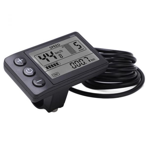 EJ.life écran LCD pour vélo électrique S866 Vélo électrique Affichage LCD Mètre 24V 36V 48V Panneau de commande de scooter