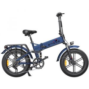ENGWE ENGINE Pro Vélo électrique pliable Fat Tire 750W Brushless Motor 48V 16Ah Battery 45km/h Max Speed - Blue