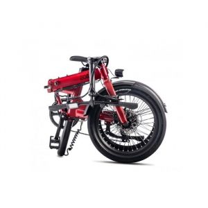 EOVOLT - Vélo Électrique Pliant - Confort - Rouge