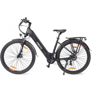 ESKUTE Polluno Vélo Électrique E-City Bike 250W Moteur, Batterie 14.5Ah, Autonomie de 65 Miles