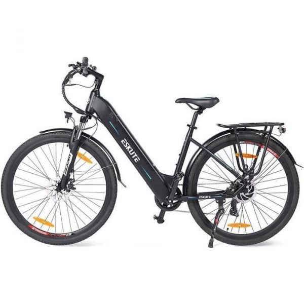 ESKUTE Polluno Vélo Électrique E-City Bike 250W Moteur, Batterie 14.5Ah, Autonomie de 65 Miles