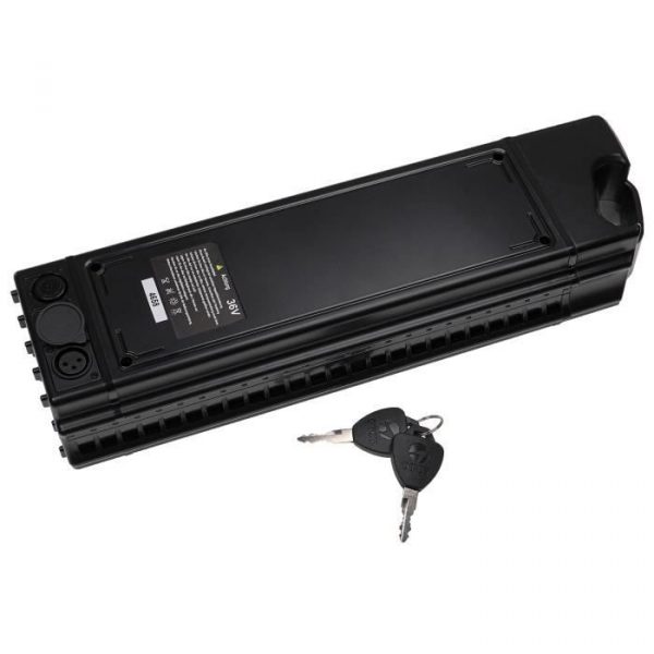EXTENSILO Batterie remplacement pour Samsung SDI batterie 36 V de tige de selle pour vélo électrique, E-bike (11,6Ah, 36V, Li-ion)