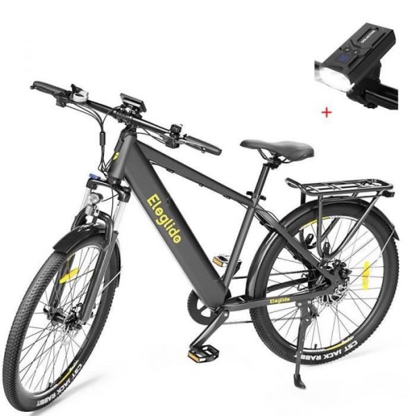 Eleglide T1 VTT Électrique, Vélo Électrique, 250W 36V Moteur, 12.5Ah Batterie Amovible, 27.5 Pouces, Vitesse Shimano 7 Vitesses, Max