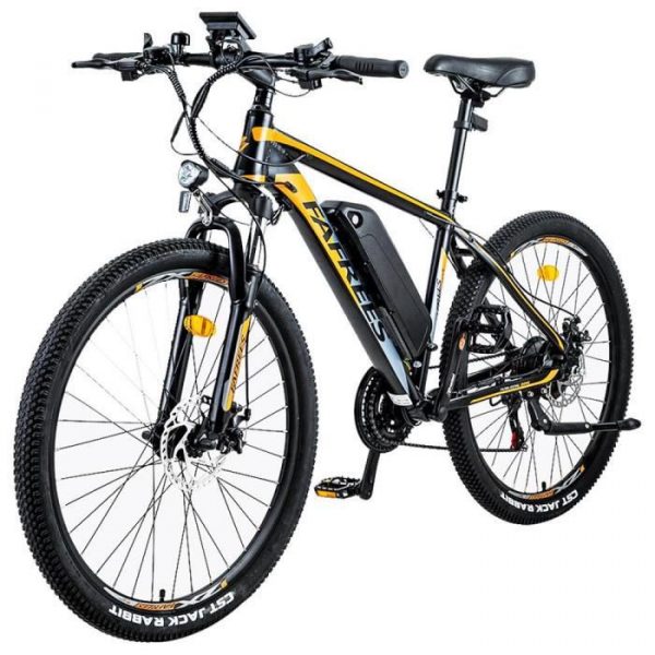 FAFREES 26 Vélo Électrique, moteur puissant de 250 W, Batterie Lithium-ion 36 V 10 Ah, SHIMANO 21 Vitesses, Vitesse Max 25KM/H