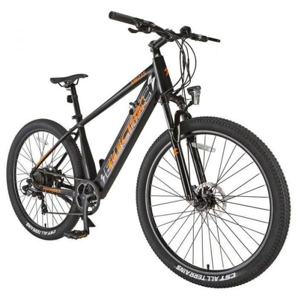 Fafrees KRE27.5 Pneu Antidérapant Vélo Électrique 250W 36V 10Ah Batterie Lithium-ion 25km/h Shimano 7 Vitesses Freins à Disque Phare