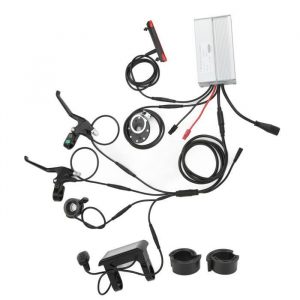 Fdit Contrôleur de moteur 1000W Contrôleur de moteur de vélo électrique 36/48V 30A 1000W avec affichage S900 capteur