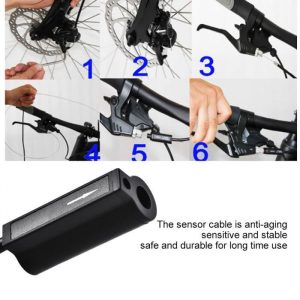 Fdit capteur de frein de vélo électrique Câble de commutateur de capteur de coupure de frein mécanique pour scooter électrique