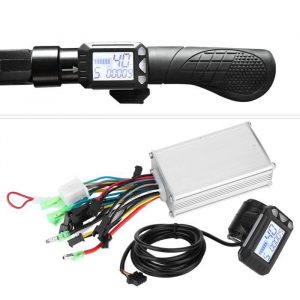 Fdit contrôleur de vélo électrique Kit de contrôleur sans brosse de scooter électrique de vélo électrique de panneau