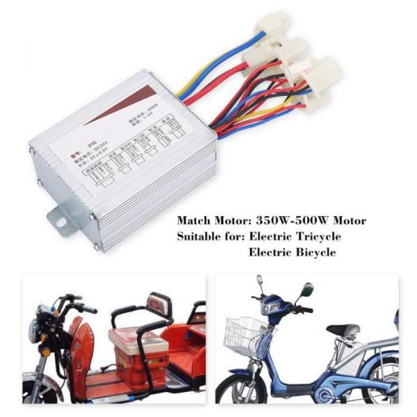 GES - Boîte de contrôleur balayée par moteur de 24V 500W pour le vélo électrique de scooter