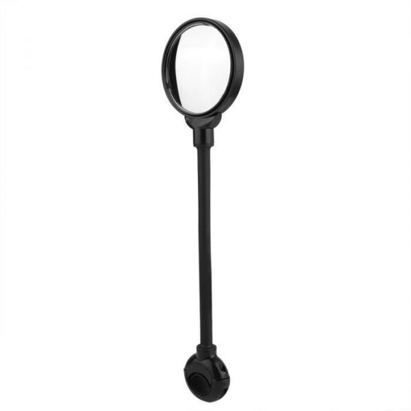 Garosa Rétroviseur de guidon pour moto électrique Rétroviseur de Guidon de Vélo de Sécurité Réglable pour Vélos de Route de