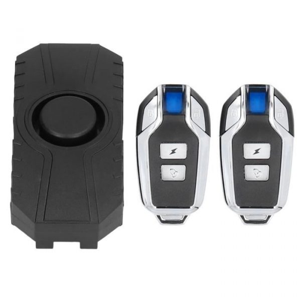 Garosa alarme antivol de vélo Alarme de vélo sans fil Vibration Motion Sensor Alarme de moto étanche Alarme de vélo électrique
