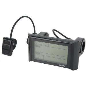Garosa contrôle d'affichage LCD de vélo électrique Accessoires de Modification de vélo de contrôle d'affichage à cristaux