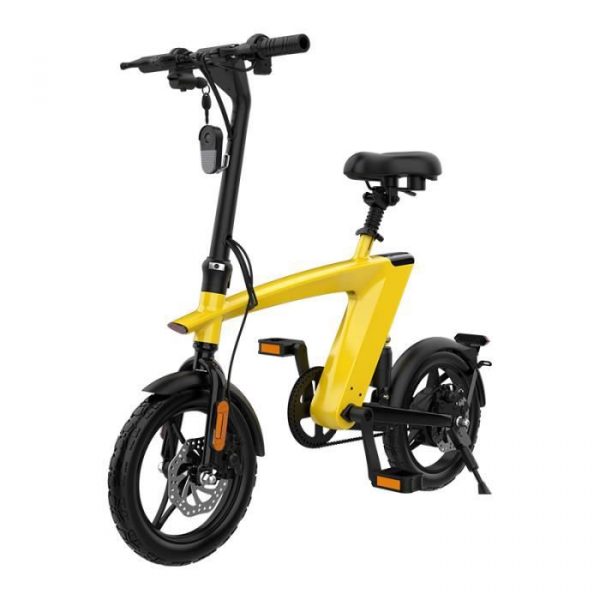 HX H1 mini vélo électrique Flying Fish 55 km de kilométrage maximum Suspension double AFFICHAGE LED IP54 étanche