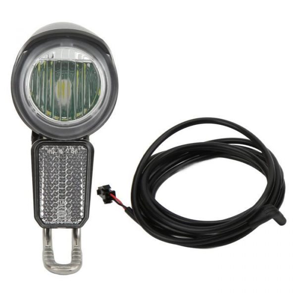KIMISS phare à LED pour vélo électrique Phare de vélo électrique connecteur étanche en alliage d'aluminium Shell E Bike phare