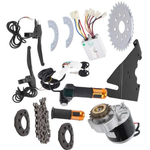 Kit de moteur de vélo électrique, Kit de contrôleur de vélo haute performance modifié écologique pour vélo électrique