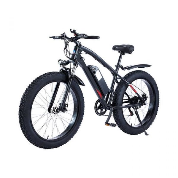 S102 Fat Tire Vélo électrique 500W Moteur arrière haute vitesse 7 vitesses