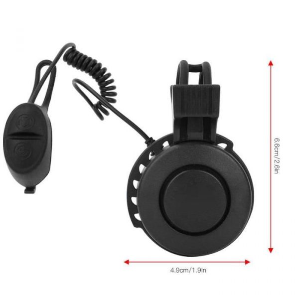 SIB Cloche De Klaxon Électrique De Vélo Portable Chargement D'Usb