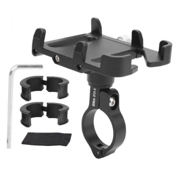 Support de téléphone de vélo, support de navigation pour téléphone, support de téléphone de vélo électrique réglable
