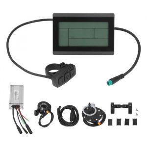 VINGVO Kit de conversion de vélo électrique Kit de Modification de batterie au Lithium pour vélo 22A contrôleur LCD3 affichage 1