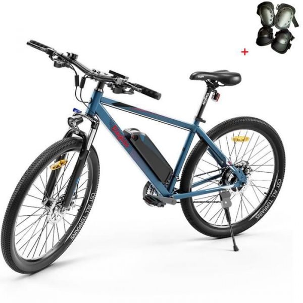 VTT Électrique Eleglide M1, Vélo Électrique, 250W 36V Moteur, 7.5Ah Batterie Amovible, 27.5 Pouces, 21 Vitesse Max 25km/h