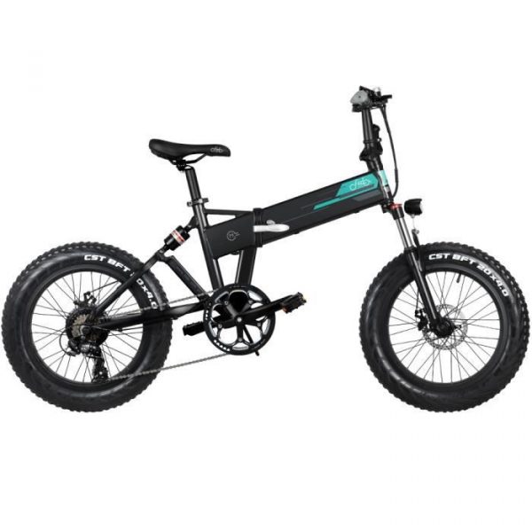 VTT électrique 20'' FIIDO M1 250W 25km/h 36V 12,5Ah Autonomie 60-80KM Vélo pliant Noir