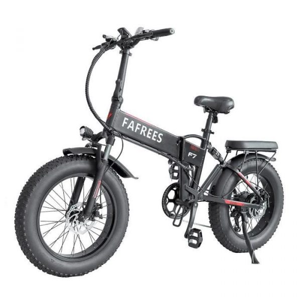 Vélo Électrique FAFREES F7 E-bike 750W Pliant 7 Vitesses Batterie Amovible 10Ah Lithium-Ion Vitesses Max 35km/h