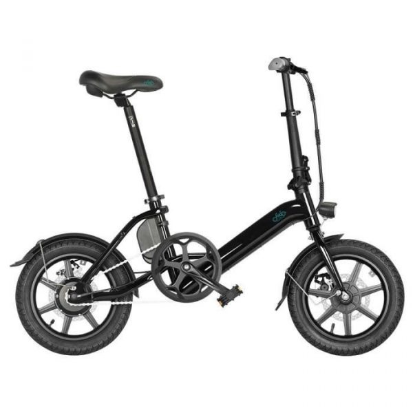 Vélo Électrique FIIDO D3 Pro Pliant, 14 Pouces, Vélo de Ville, Max 25km/h, Trois Modes de Conduite, 7.5Ah Lithium