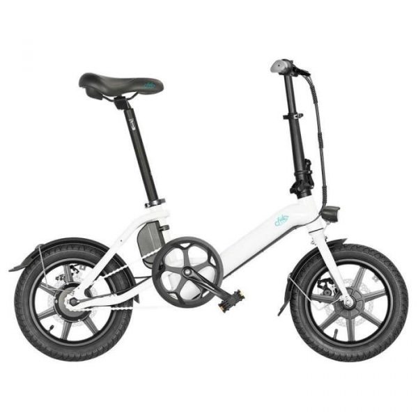 Vélo Électrique FIIDO D3 Pro Pliant, 14 Pouces, Vélo de Ville, Max 25km/h, Trois Modes de Conduite, 7.5Ah Lithium