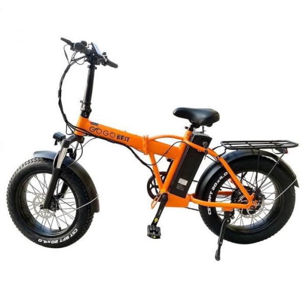 Vélo Électrique GOGOBEST GF300 Pliant, Vélo Cyclomoteur, Moteur Brushless 1000W Batterie 48V 12.5Ah, Vitesse Max 25km/h