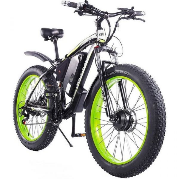 Vélo Électrique GOGOBEST GF700 26*4.0 Fat Tire 17.5Ah Batterie 500W Double Moteur Vitesse Max 50km/h 70KM Frein à Disque Hydraulique
