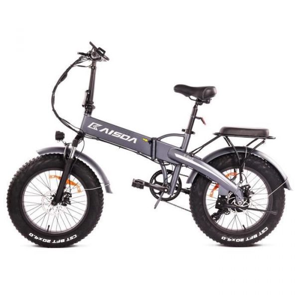 Vélo Électrique KAISDA K2,20*4.0 Pouces Gros Pneu CST Pneu Tout-terrain Pliant Cyclomoteur Pliant Vélo, Montagne 500W Moteur SHIMANO
